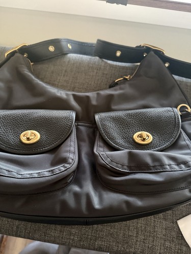 Coach turn lock bag - lock,