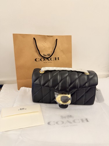 Coach tabby black quilted - coach,