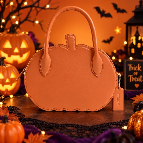 Nwt coach pumpkin bag - nwt,