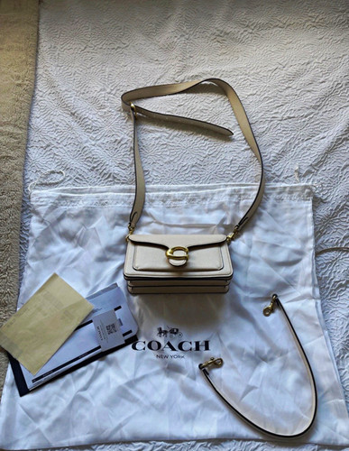 Coach tabby small cream - small,