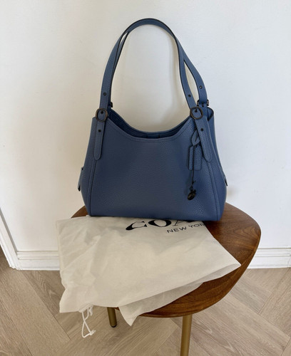 Coach women blue pebbled - blue,