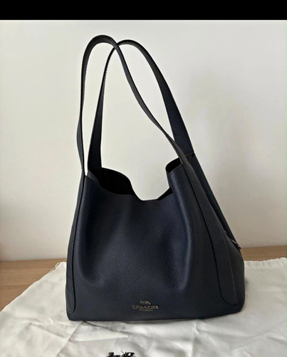 Coach navy pebbled - coach,