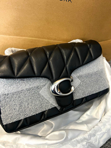 Coach tabby quilted black - coach, 26