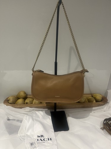 Coach waverley brown leather - waverley,