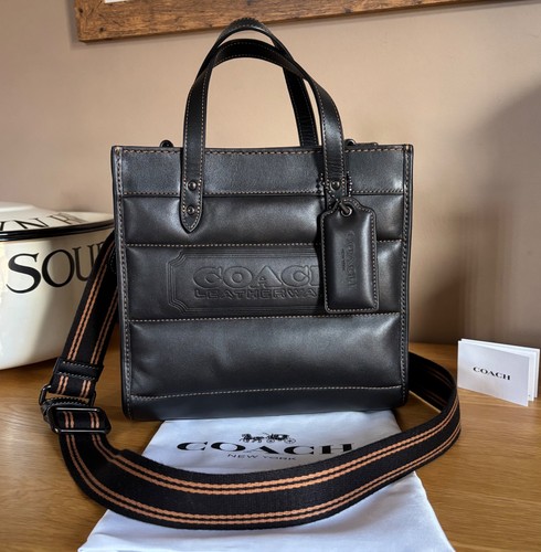 Coach field tote black - field, 22