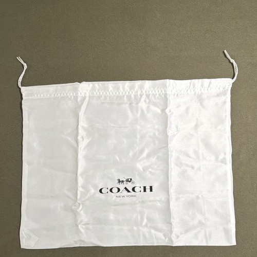 Coach white satin - white,