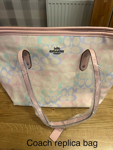 Coach pastel logo print large - print,