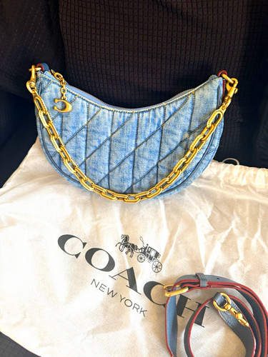 Coach mira quilted denim - quilted, &