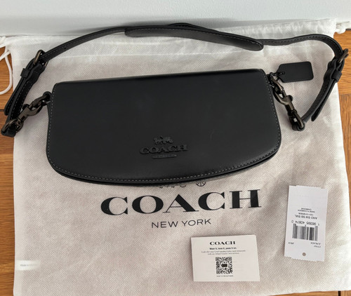 Coach black glove - coach,
