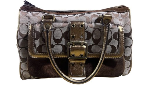 Coach signature handbag - coach,