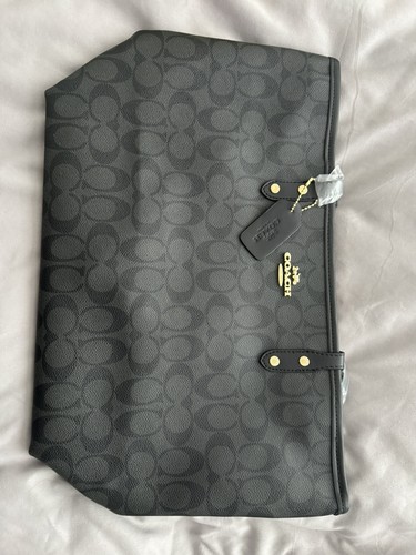 Coach brown signature logo - brown,