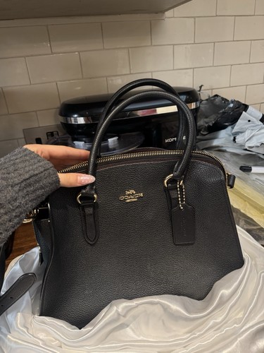 Coach black leather - coach,