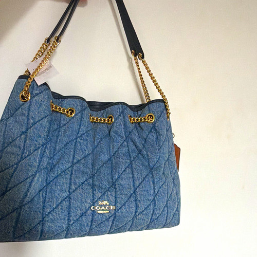 Coach quilted blue - quilted, &
