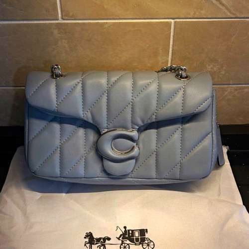 Coach tabby blue quilted - blue,
