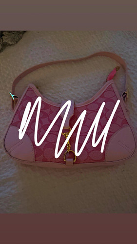 Coach pink logo canvas - coach, &