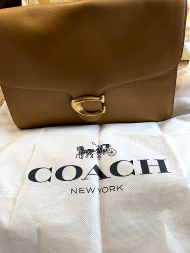 Coach tan leather - coach, shoulder