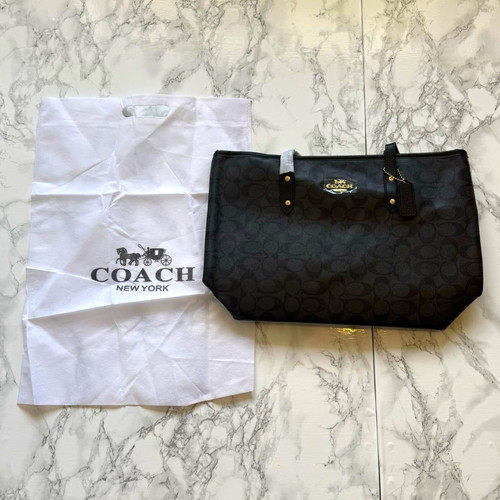 Coach signature monogram black - coach,