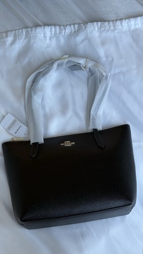 Coach fiona black - fiona, leather