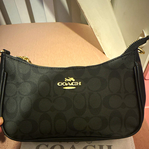 Coach monogram canvas leather - monogram, canvas/leather