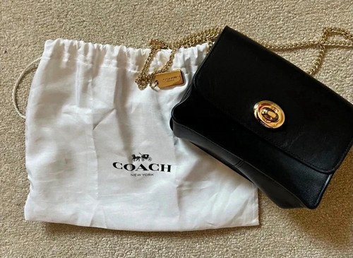 Coach lack leather - ,