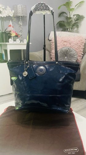 Coach genuine blue - genuine, pvc