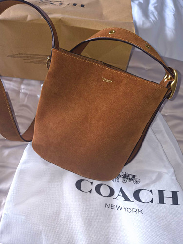 Coach bleecker bucket brown - bleecker,
