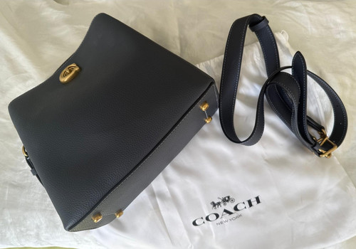 Coach blue leather willow - coach,