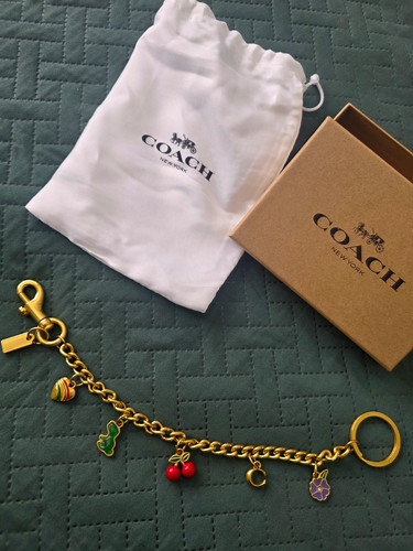 Coach gold tone metal - tone,