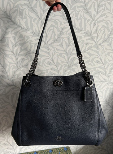 Coach turnlock edie navy - edie,