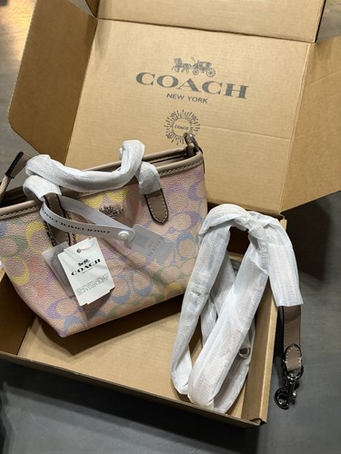 Coach signature logo mini - logo, tote