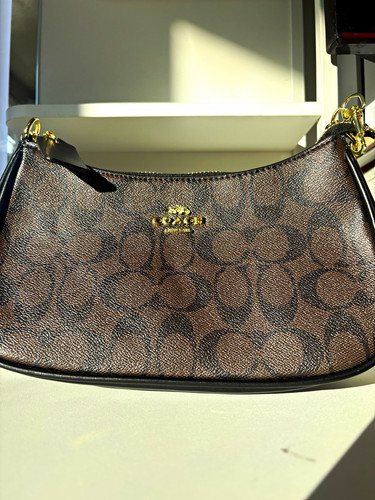Coach signature brown canvas - coach,