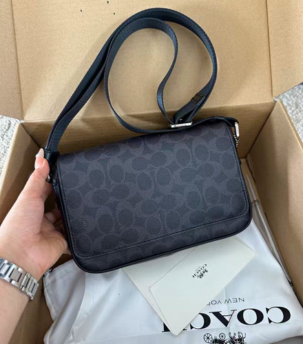 Coach black signature - signature, logo