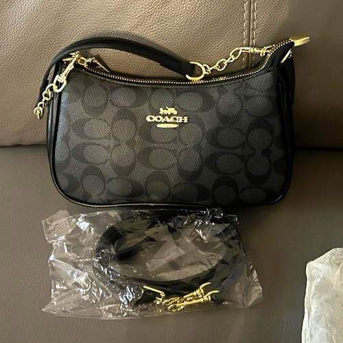 Coach signature black shoulder - coach,
