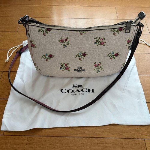 Coach white floral print - coach,